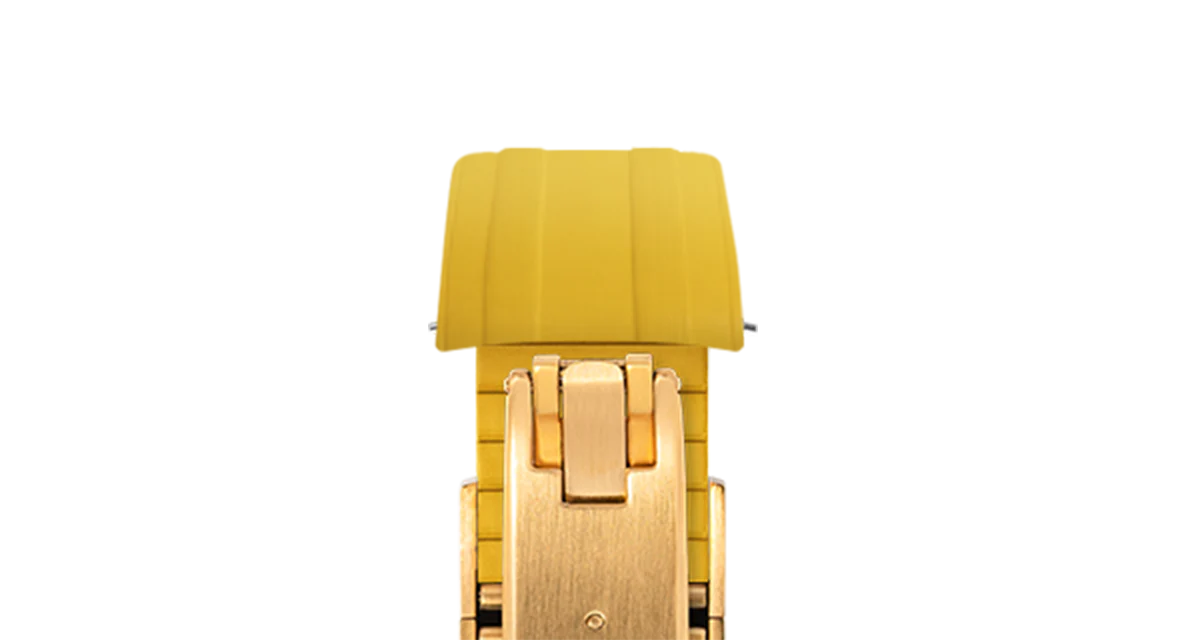 Yellow CTS Rubber Strap for Tudor BB Pro - Image 10