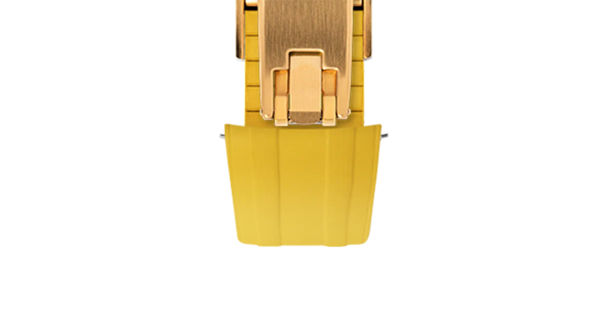 Yellow CTS Rubber Strap for Tudor BB Pro - Image 11