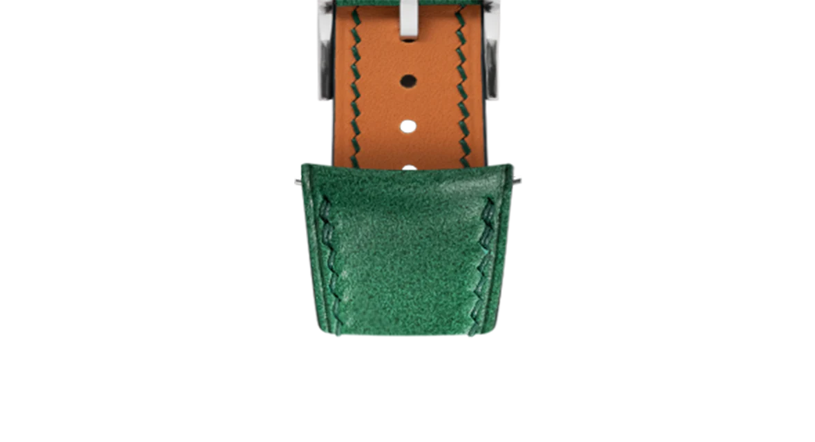 Overstock: Green Buttero Slim (Curved) Strap - Image 4