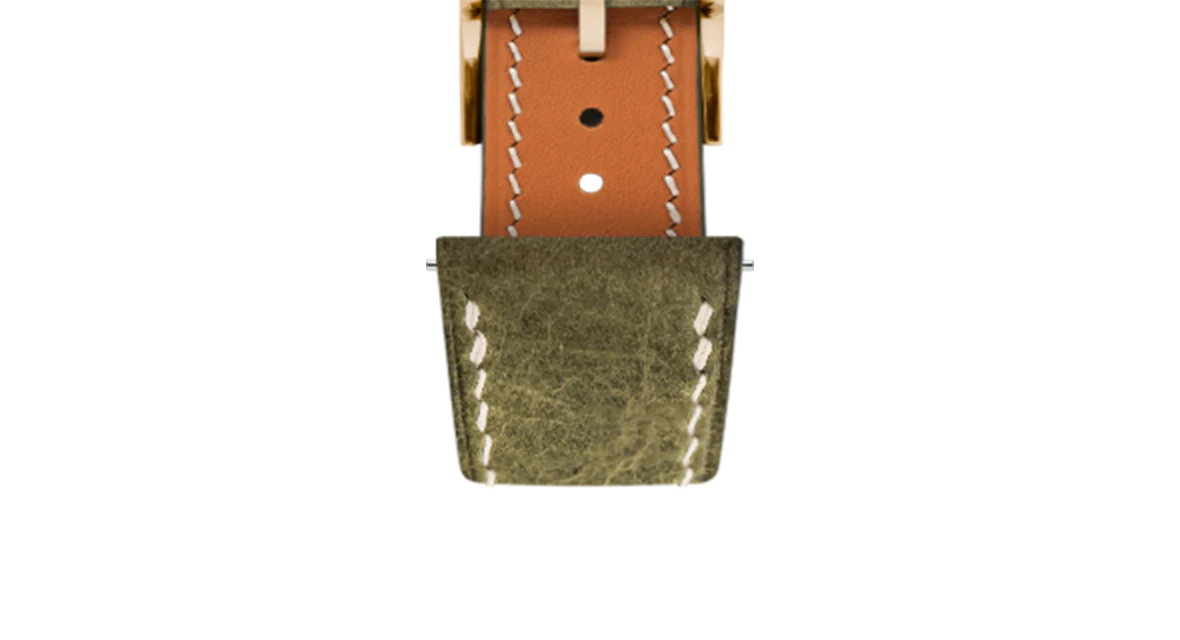 Green Waxy Slim Strap - Image 9