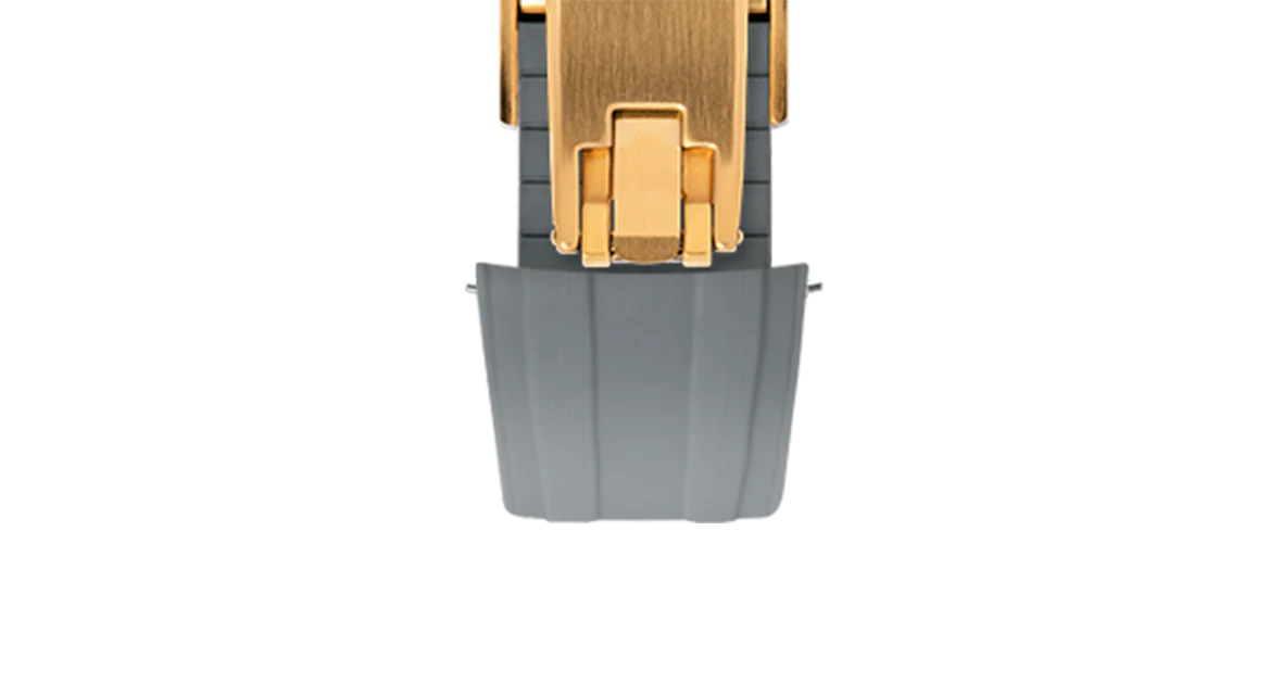 Grey CTS Rubber Strap for Omega Speedmaster & Swatch MoonSwatch - Image 10