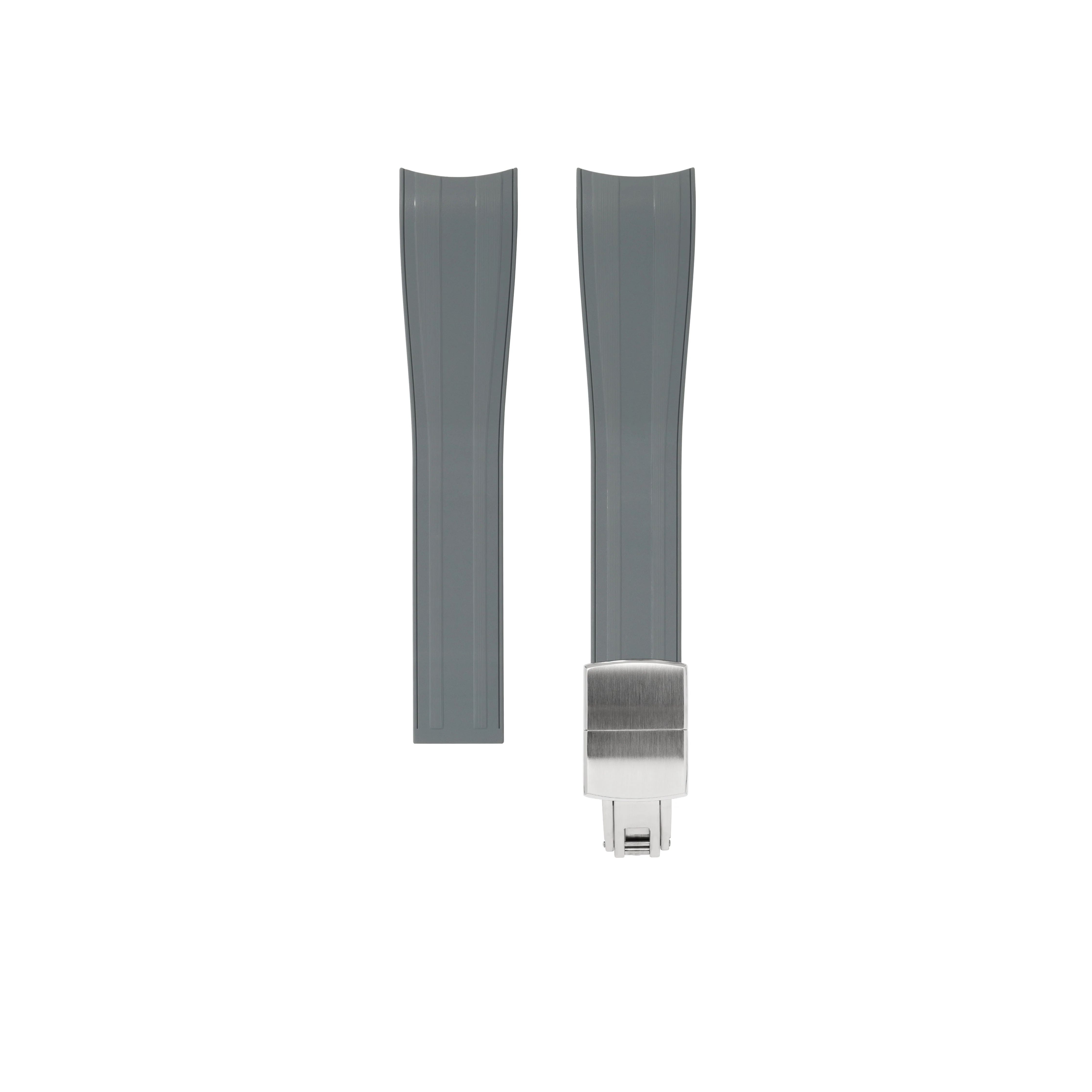 Grey CTS Rubber Strap for Rolex Submariner 41mm - Image 5