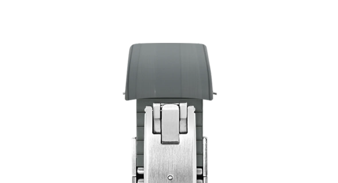 Grey CTS Rubber Strap for Rolex Submariner 41mm - Image 6