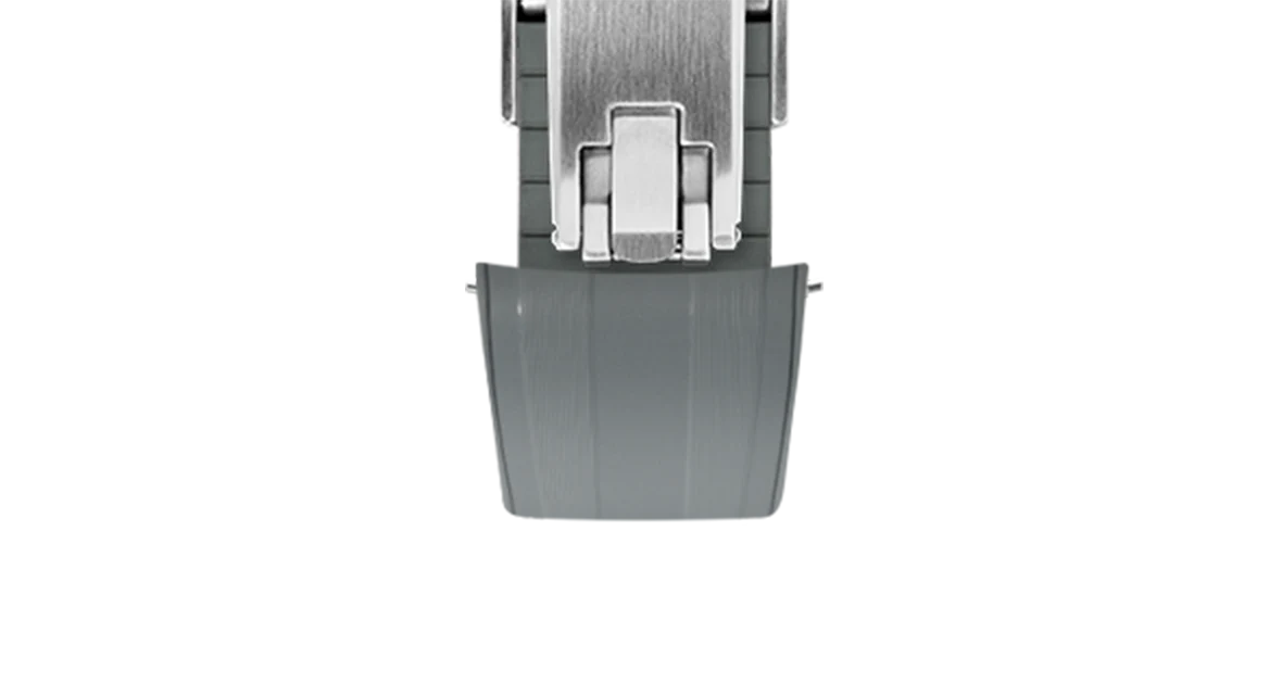 Grey CTS Rubber Strap for Rolex Submariner 41mm - Image 7