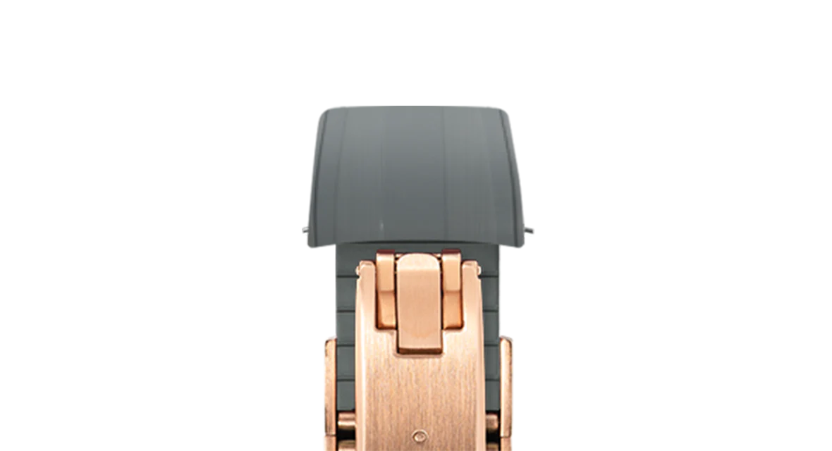 Grey CTS Rubber Strap for Rolex Submariner 41mm - Image 8