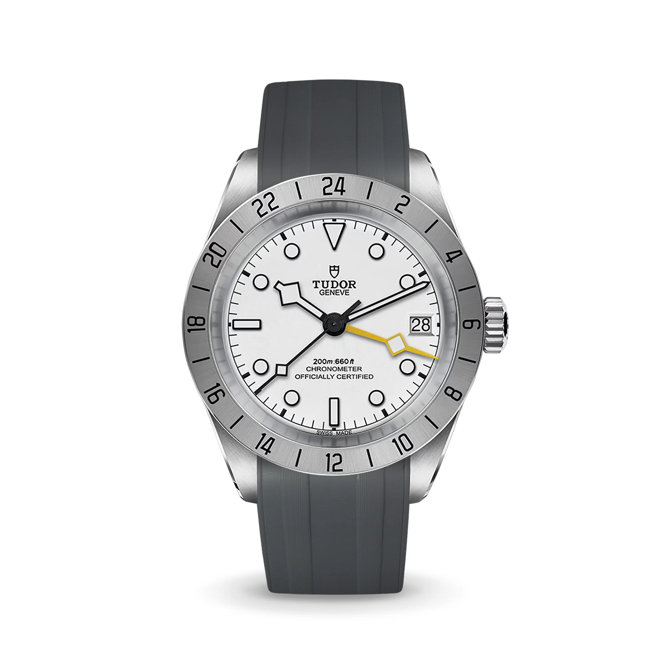 Grey CTS Rubber Strap for Tudor BB Pro