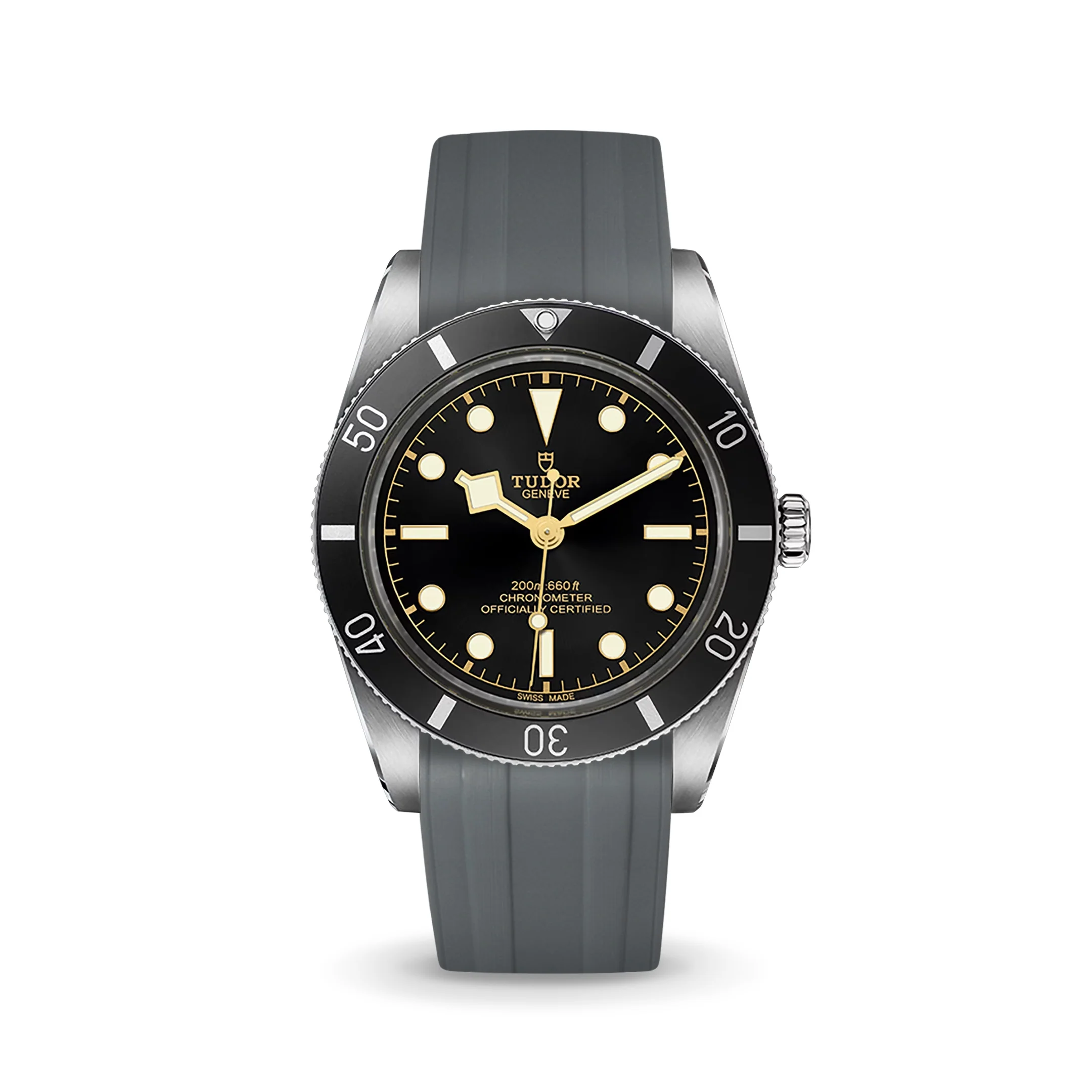 Grey CTS Rubber Strap for Tudor BB54