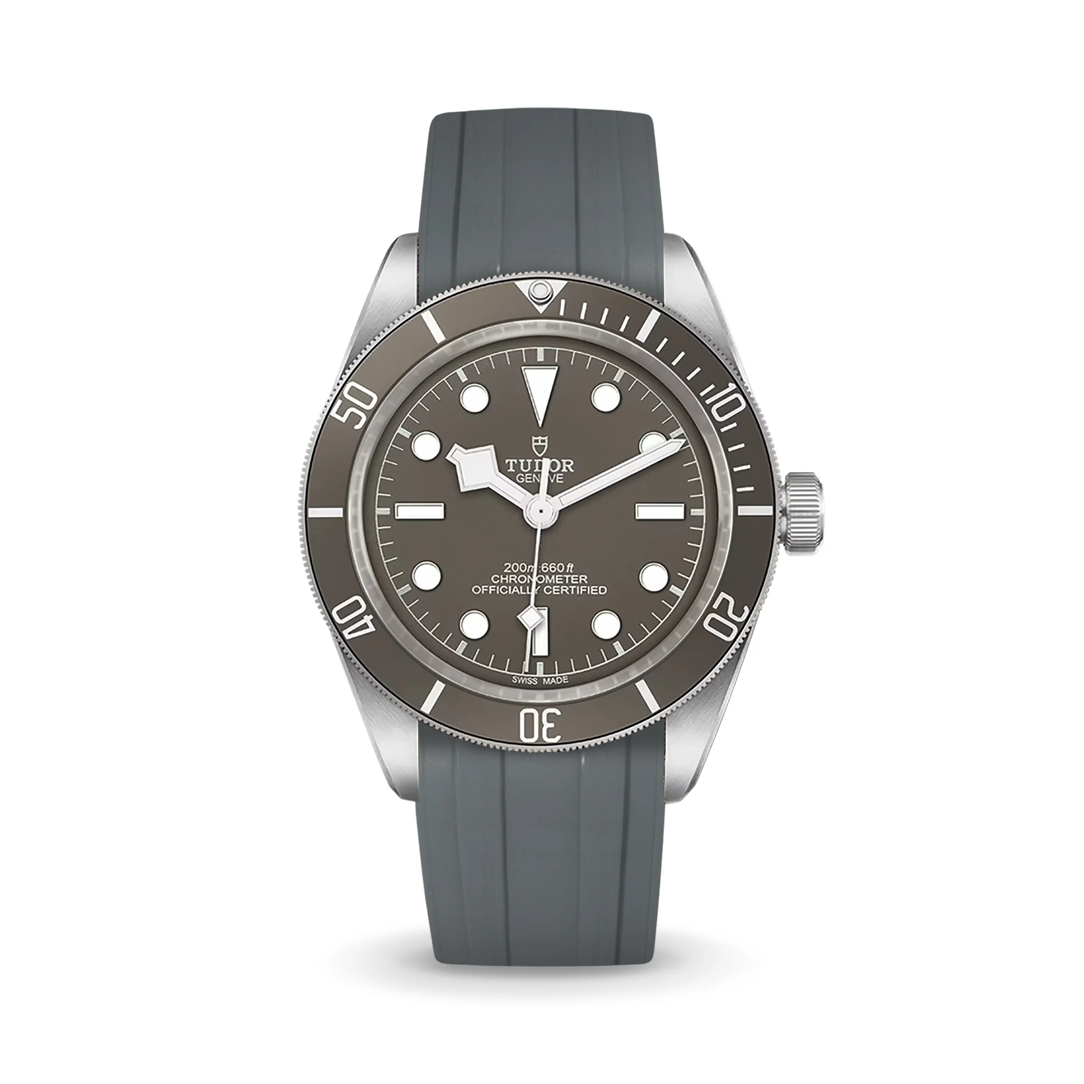 Grey CTS Rubber Strap for Tudor BB58
