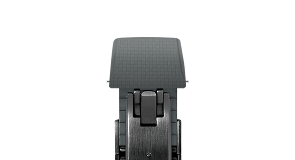 Grey Sailcloth CTS Rubber Strap for Cartier Santos de Cartier - Image 12