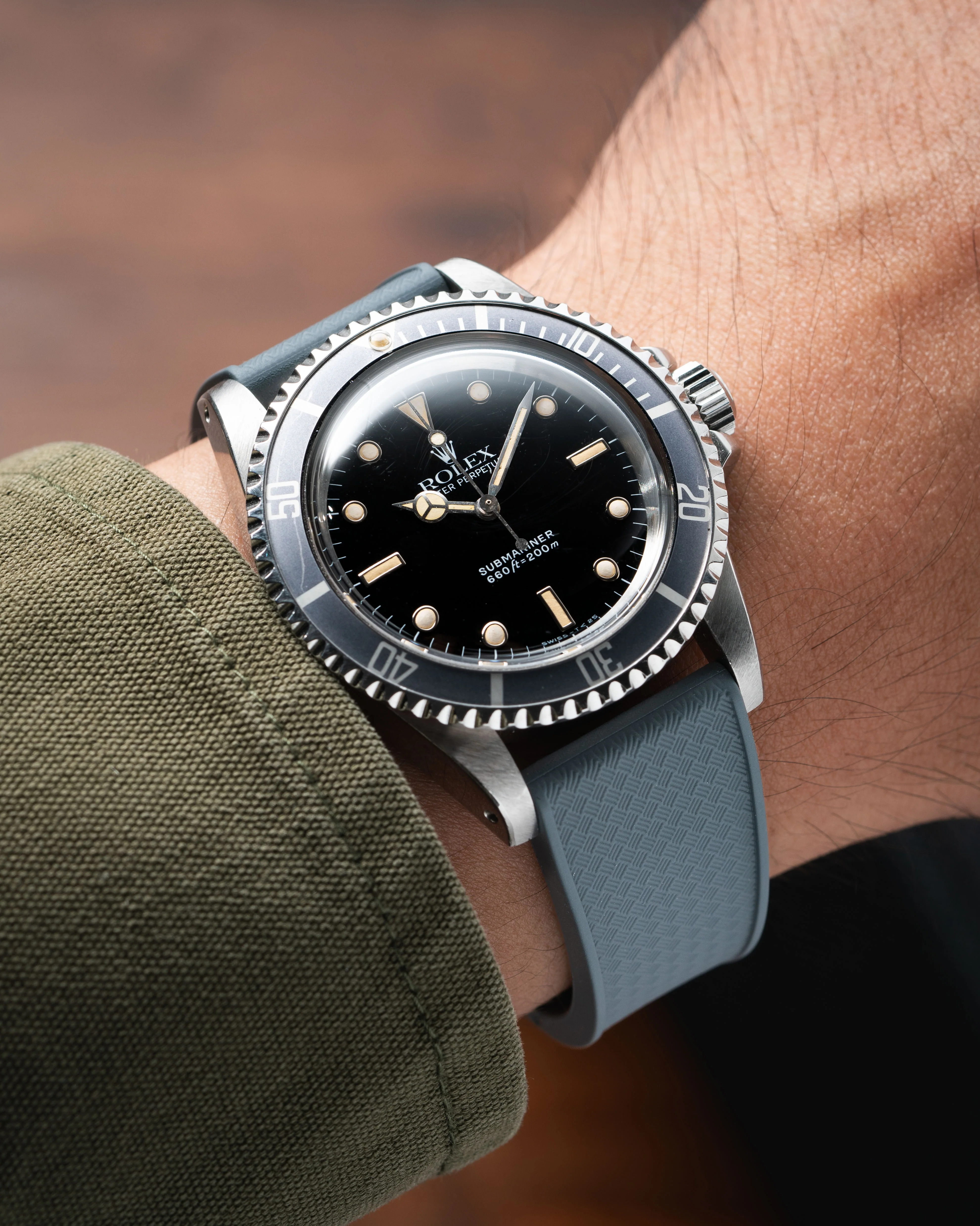 Grey Tropical CTS Rubber Strap - Image 8