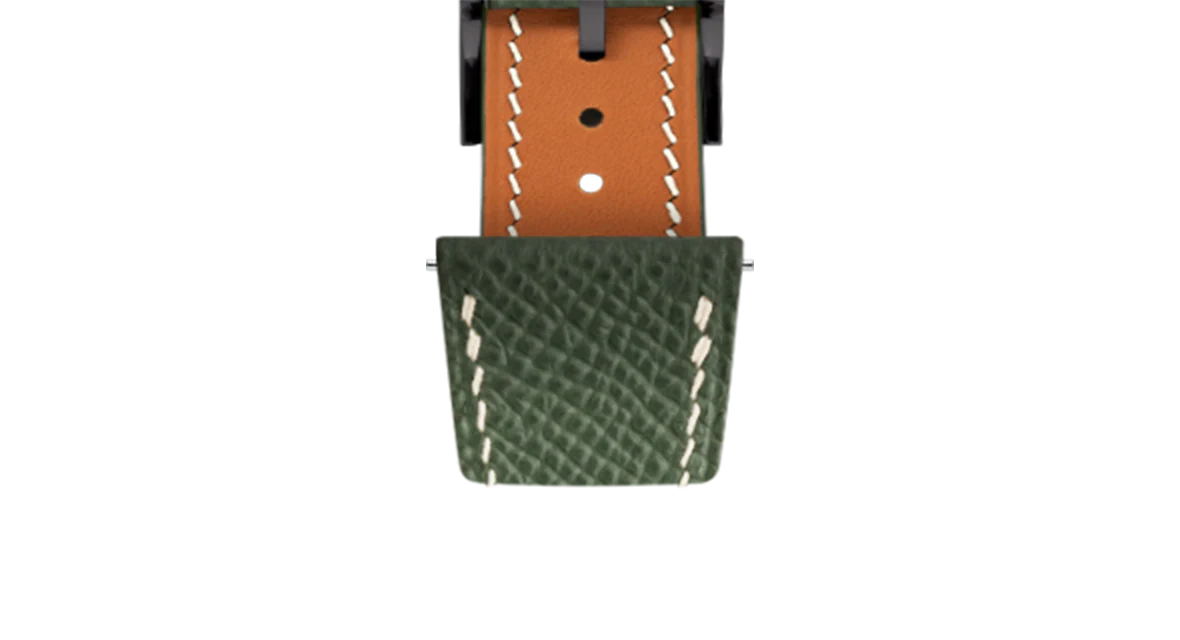Hunter Green Epsom Slim Strap - Image 10