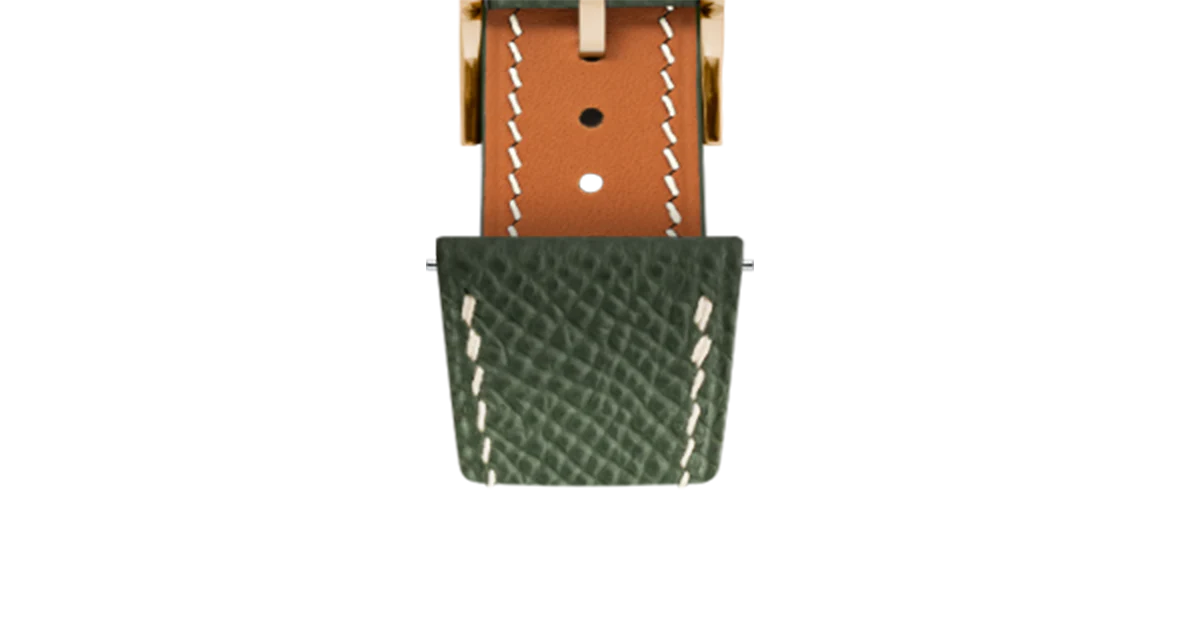 Hunter Green Epsom Slim Strap - Image 8