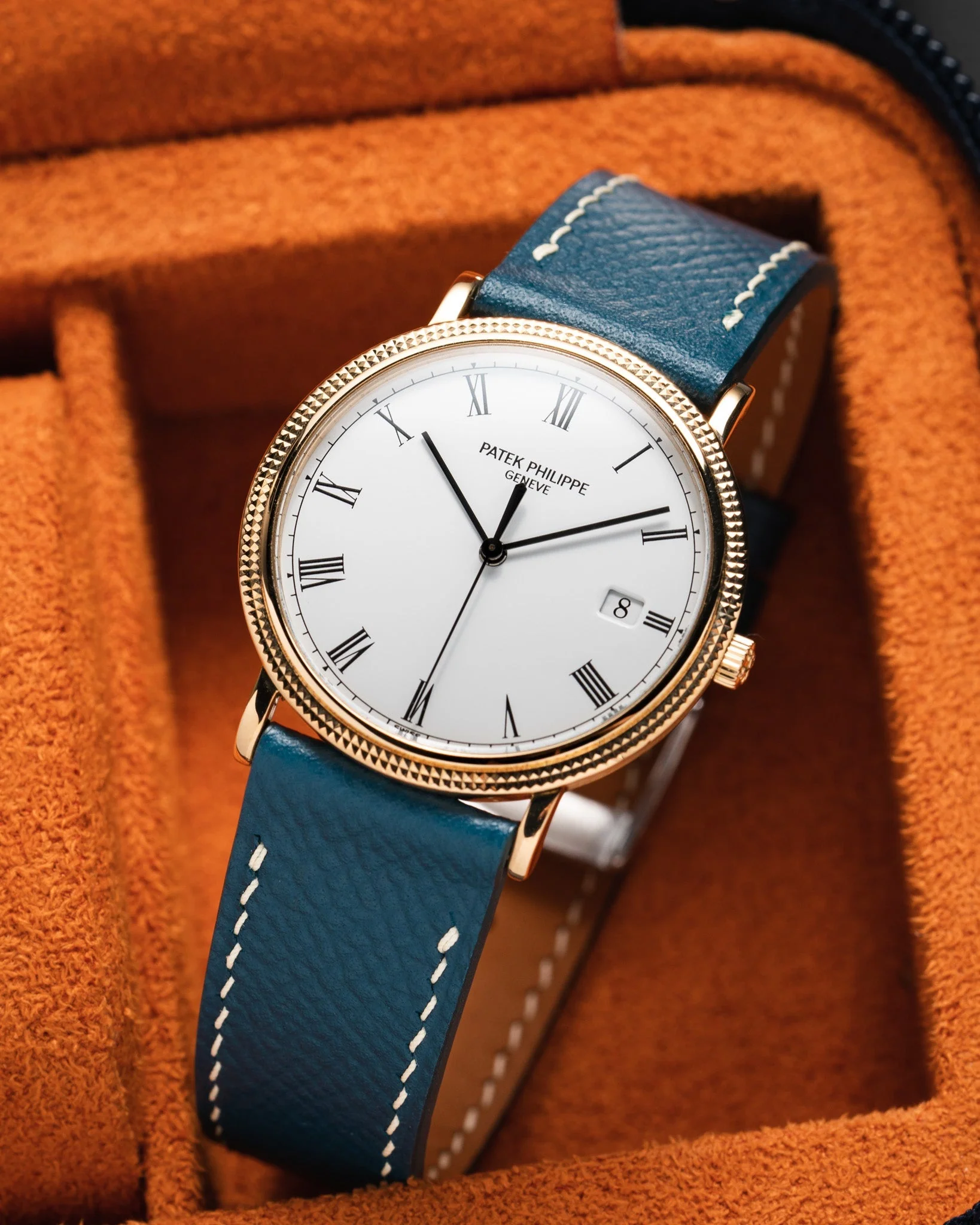 Izmir Blue Epsom Slim Strap - Image 3