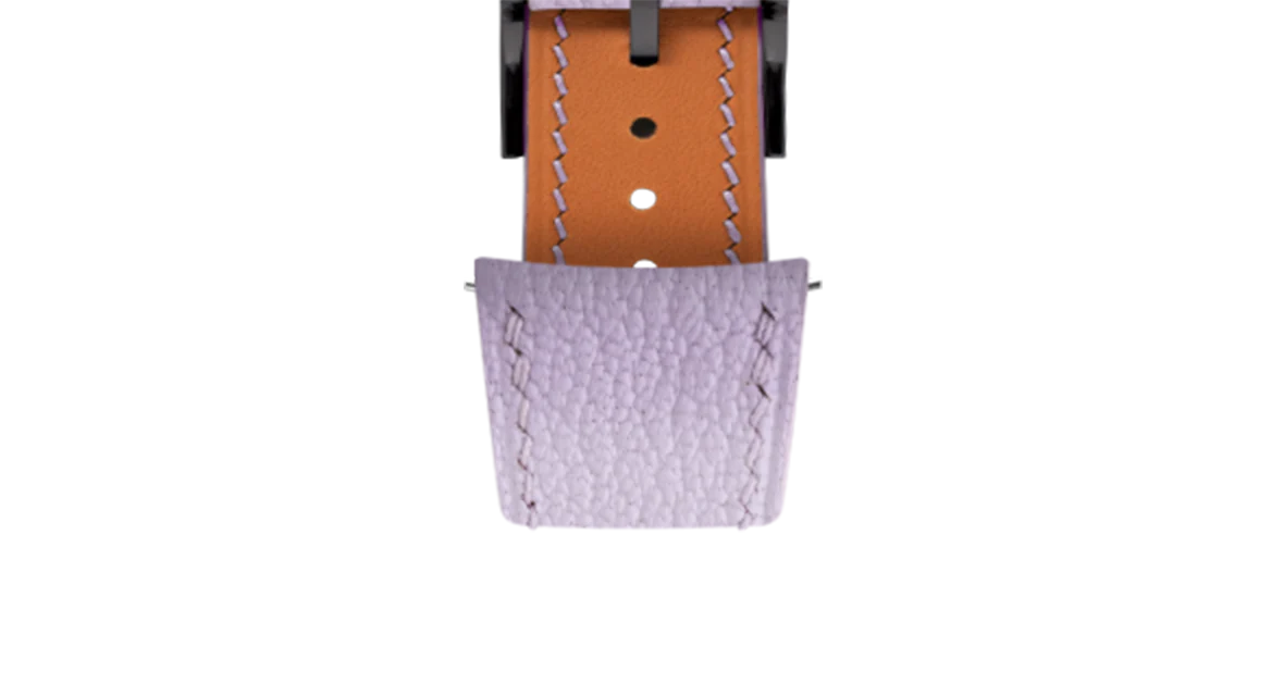 Overstock: Lavender Chevre Slim (Curved) Strap - Image 10