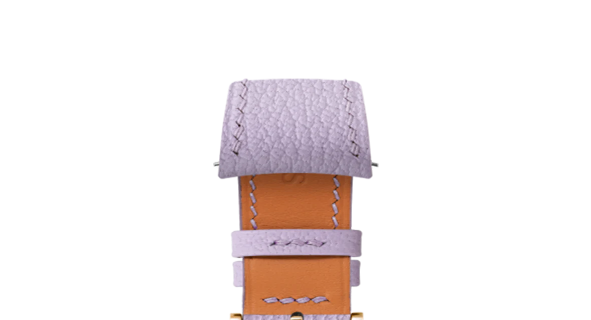 Overstock: Lavender Chevre Slim (Curved) Strap - Image 7
