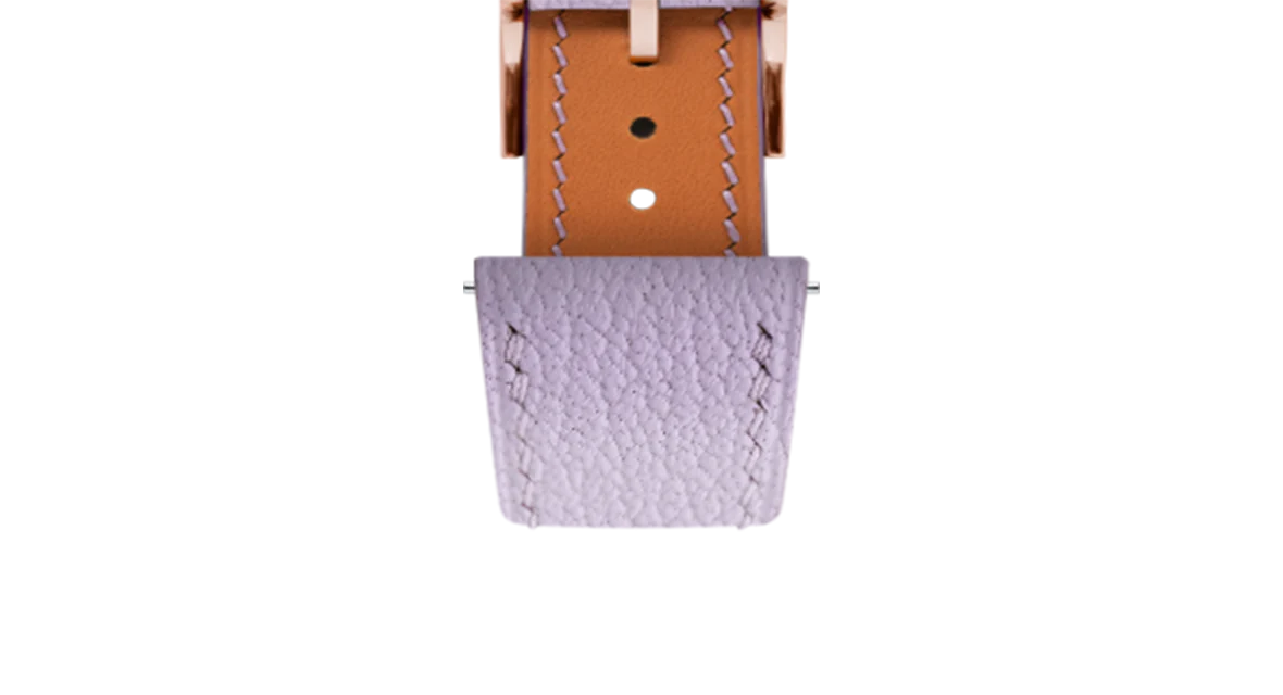 Lavender Chevre Slim Strap - Image 9