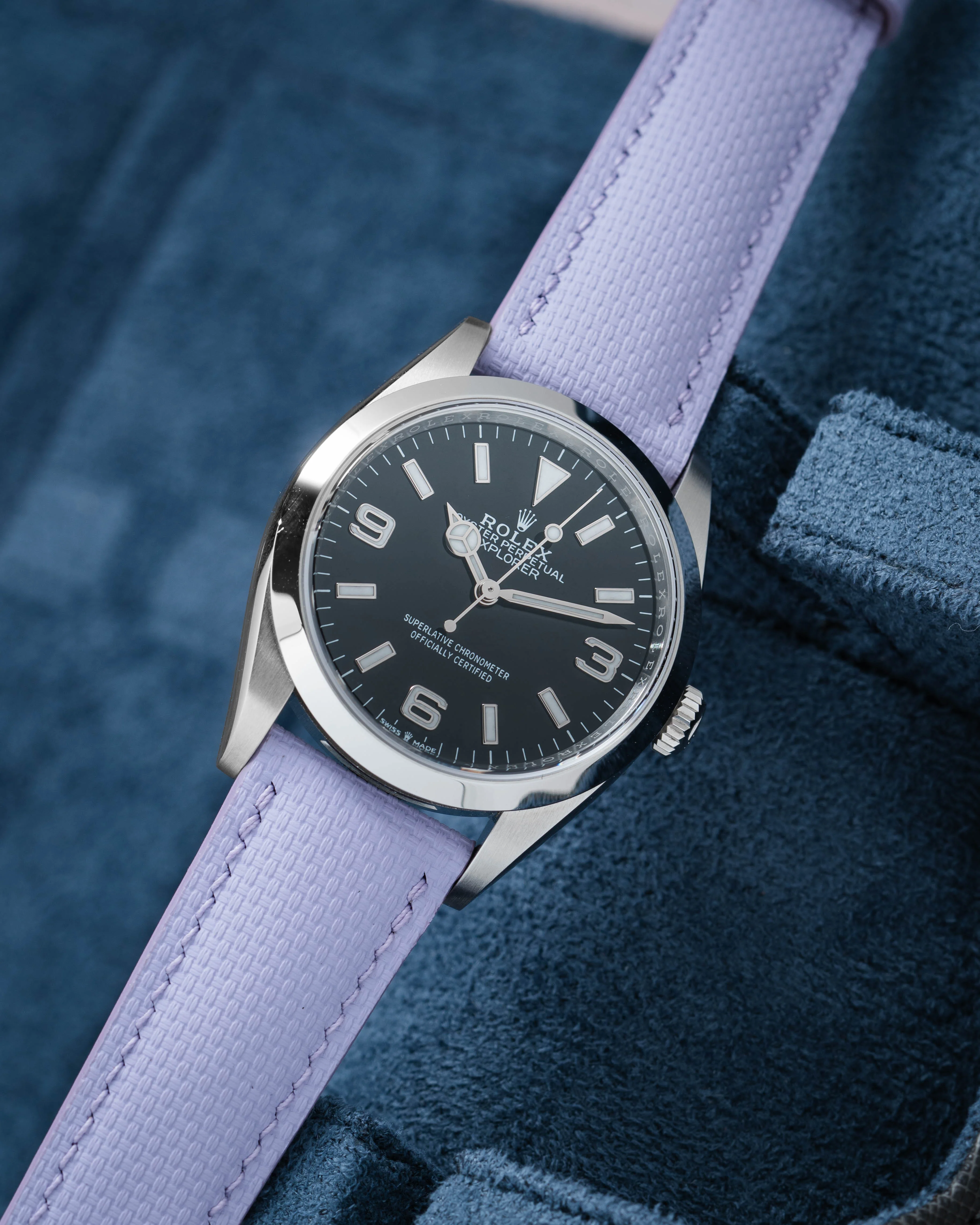 Lavender Sailcloth Signature Strap - Image 6