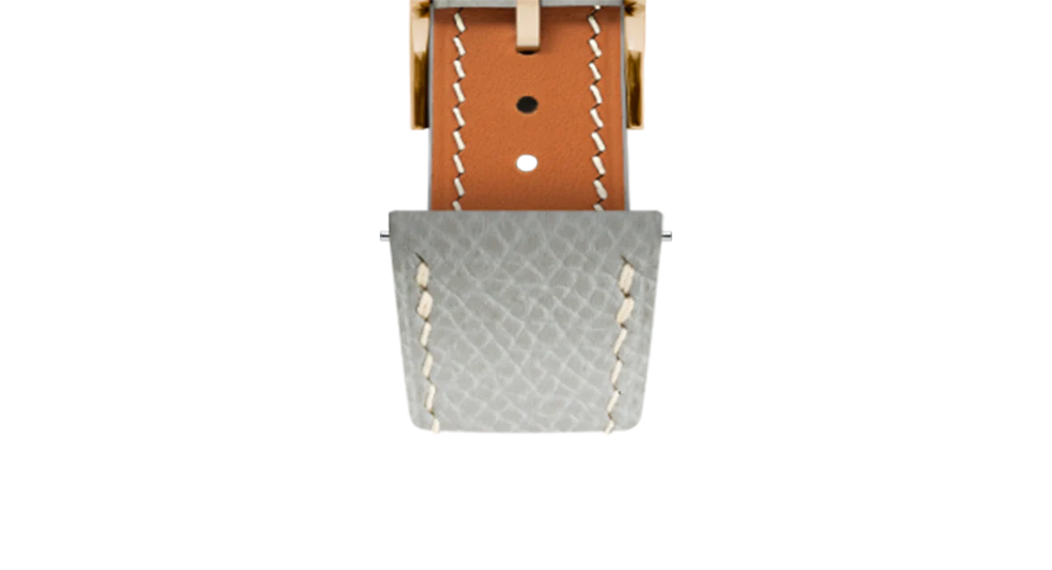 Light Grey Epsom Slim Strap - Image 10