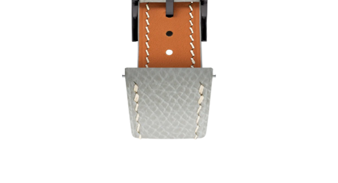 Light Grey Epsom Slim Strap - Image 12