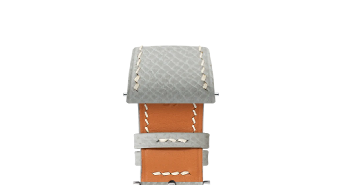 Light Grey Epsom Slim Strap - Image 5