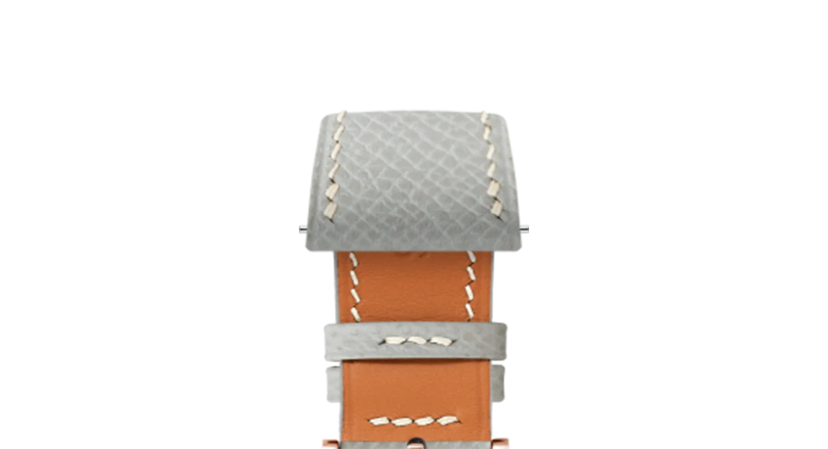 Light Grey Epsom Slim Strap - Image 7