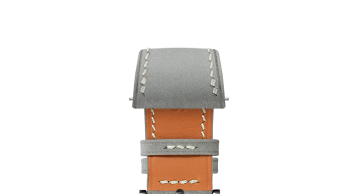 Light Grey Nubuck Slim Strap - Image 11