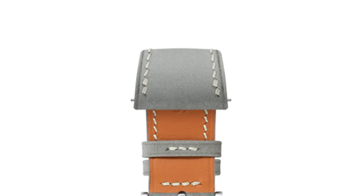 Light Grey Nubuck Slim Strap - Image 5