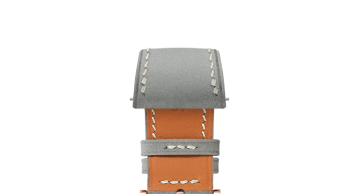 Light Grey Nubuck Slim Strap - Image 7