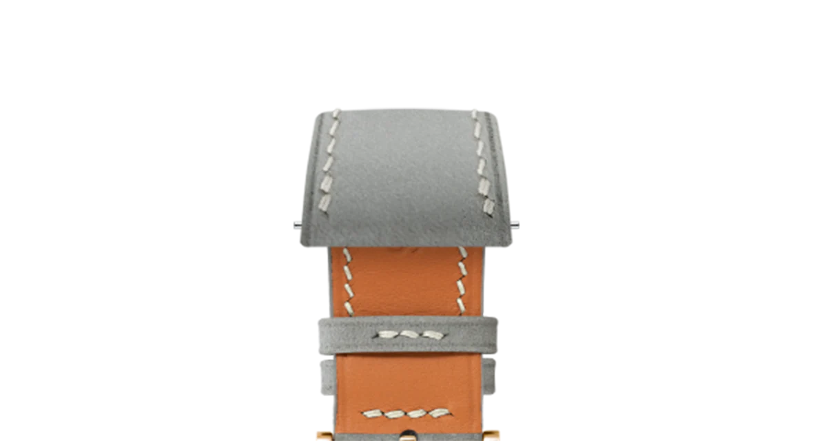 Light Grey Nubuck Slim Strap - Image 9