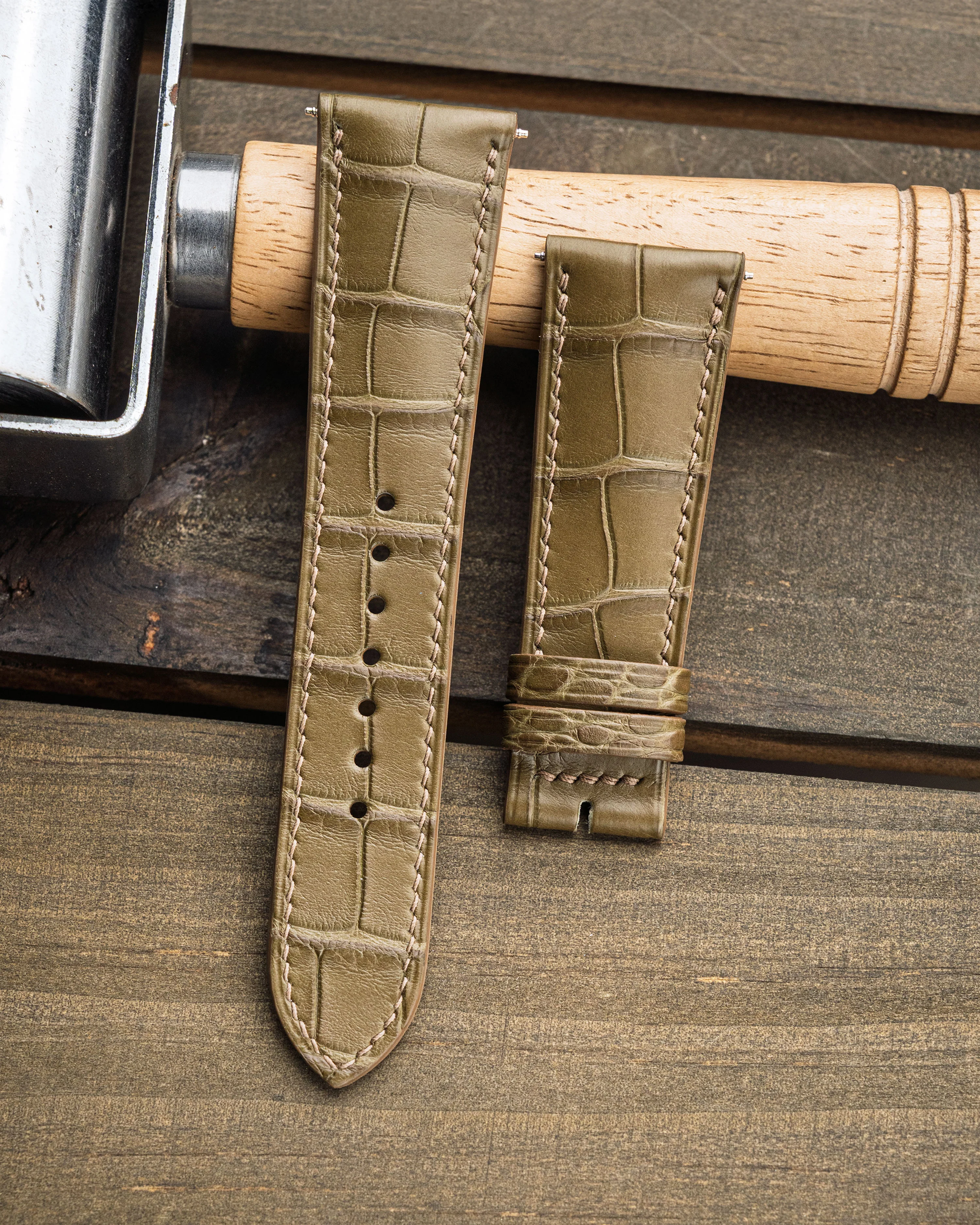 Limited Edition Custom Leather Watch Strap - Image 5