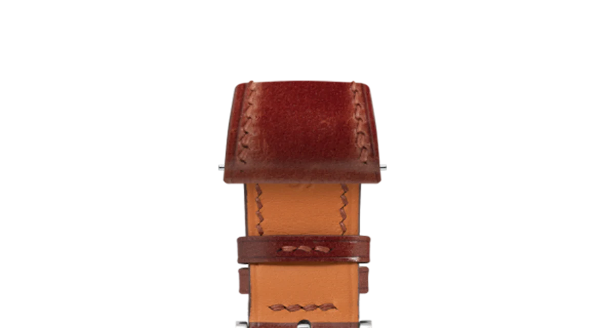 Mahogany Shell Cordovan Slim Strap - Image 13