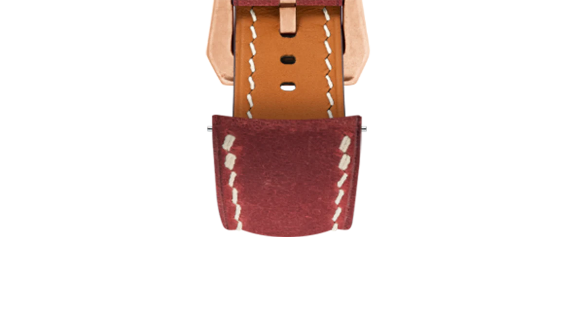 Maroon Crazy Horse Chunky Strap - Image 5