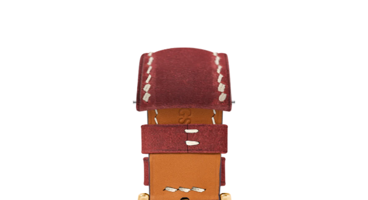 Maroon Crazy Horse Chunky Strap - Image 6