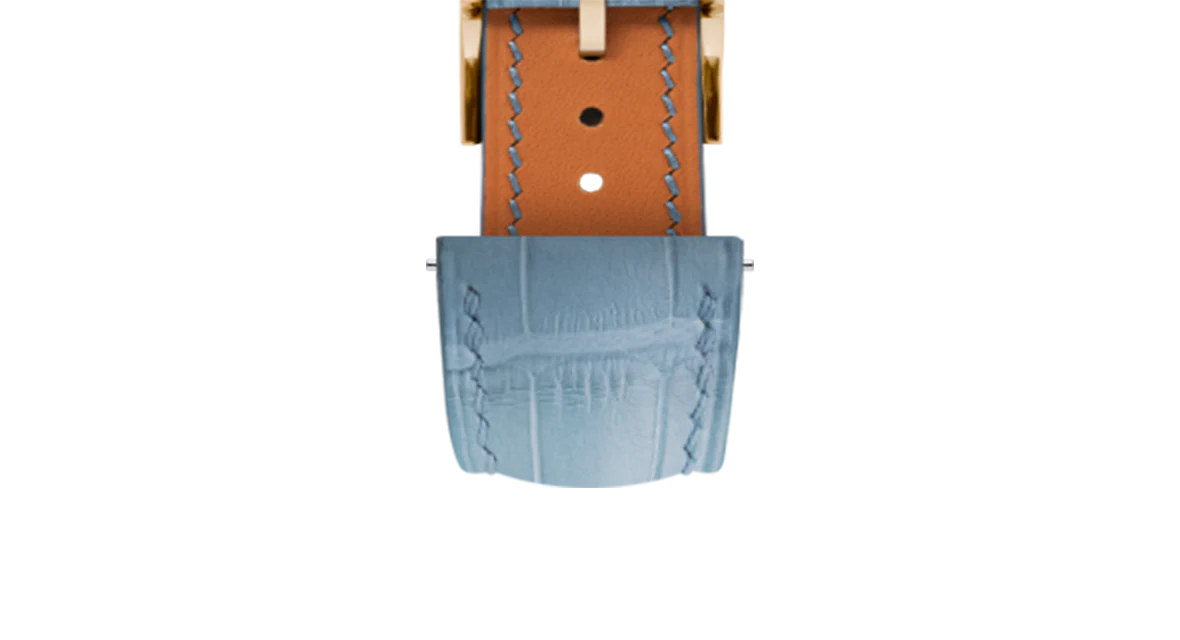 Matte Astral Blue Alligator Signature Strap - Image 10