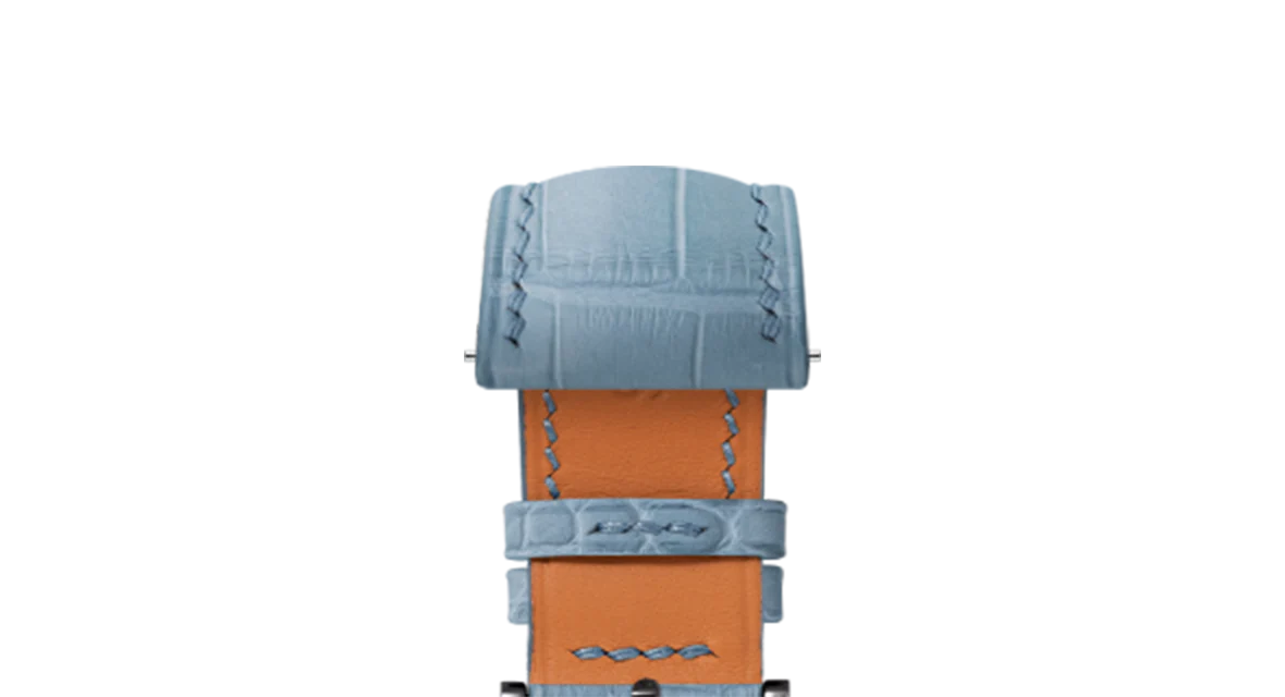 Matte Astral Blue Alligator Signature Strap - Image 11