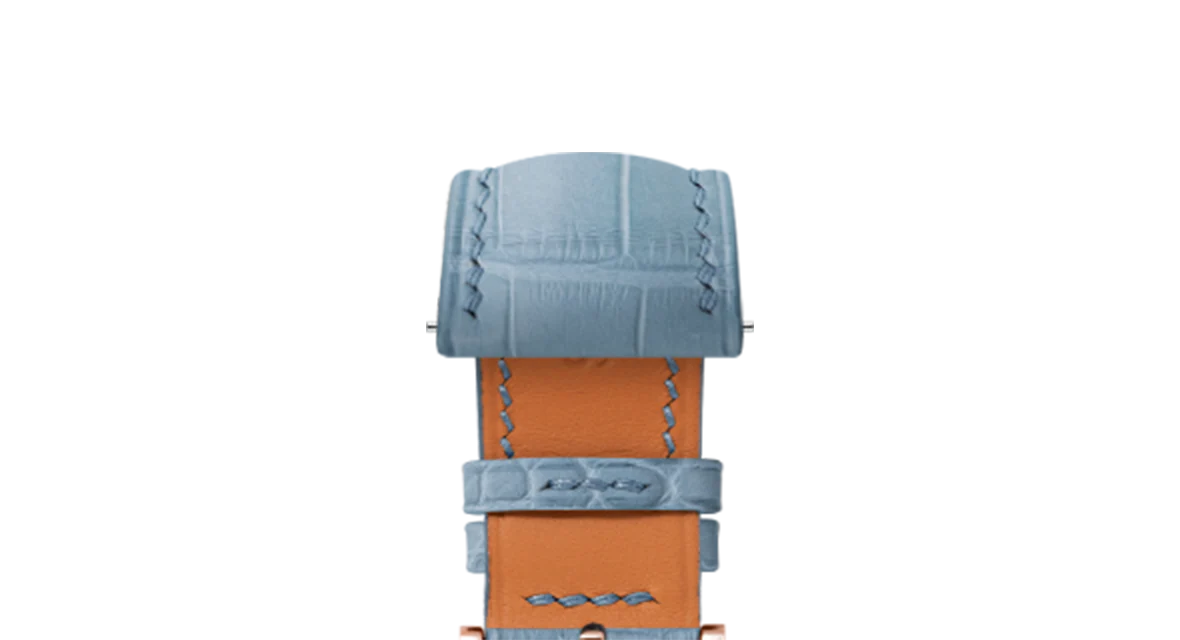 Matte Astral Blue Alligator Signature Strap - Image 7