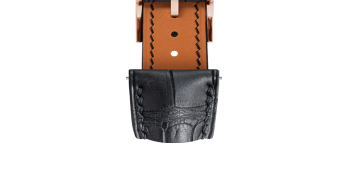 Matte Black Alligator Signature Strap - Image 10