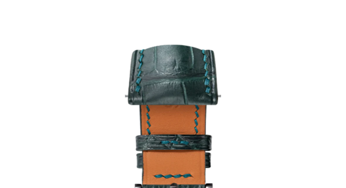 Matte Boreal Green Alligator Signature Strap - Image 13
