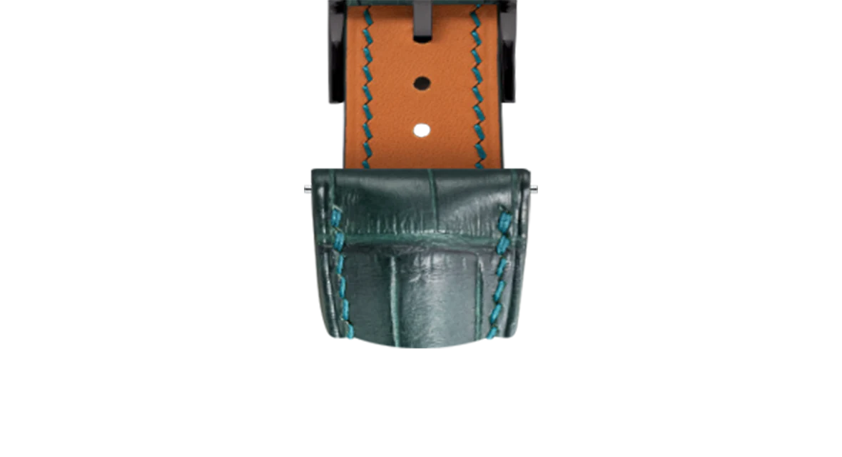 Matte Boreal Green Alligator Signature Strap - Image 14