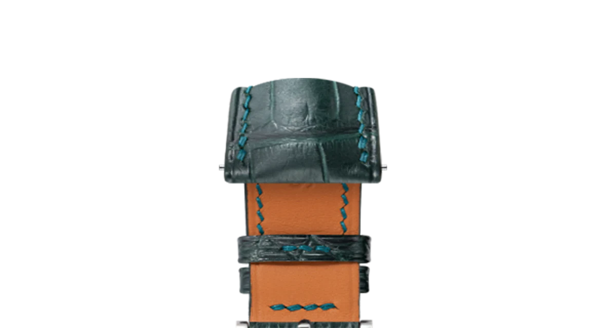 Matte Boreal Green Alligator Signature Strap - Image 7