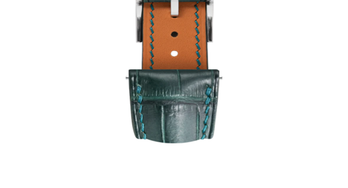 Matte Boreal Green Alligator Signature Strap - Image 8