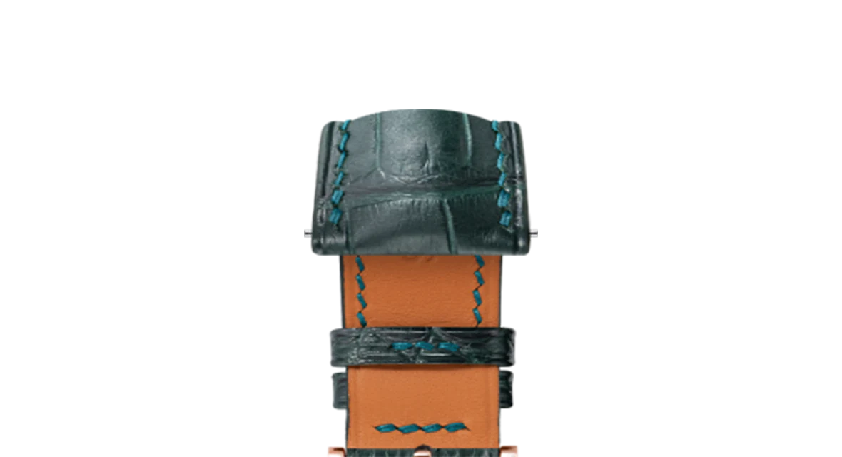 Matte Boreal Green Alligator Signature Strap - Image 9