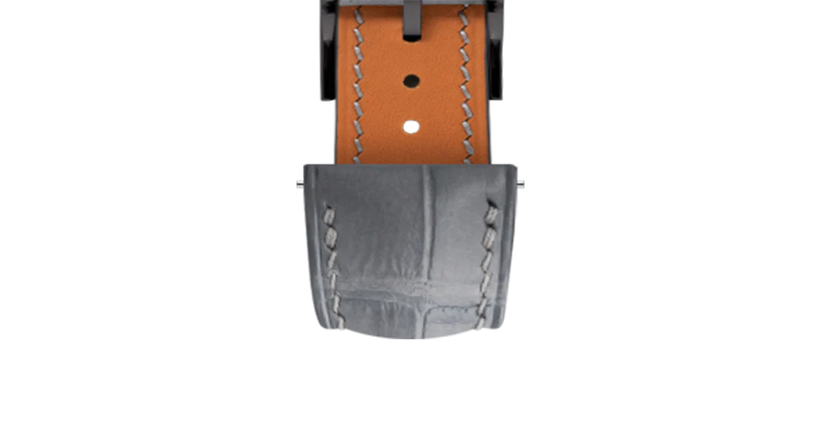 Matte Dolphin Grey Alligator Signature Strap - Image 11