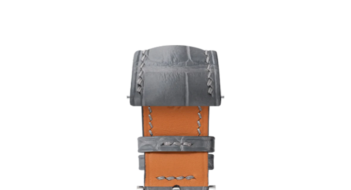 Matte Dolphin Grey Alligator Signature Strap - Image 4