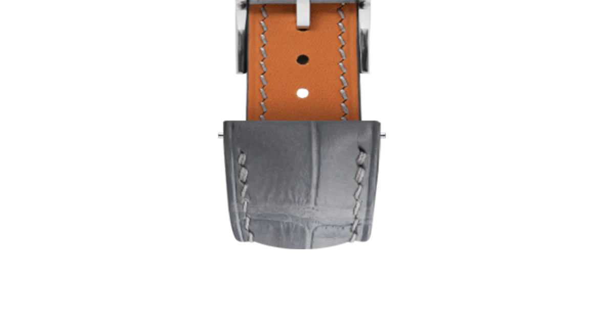 Matte Dolphin Grey Alligator Signature Strap - Image 5
