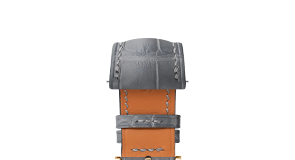 Matte Dolphin Grey Alligator Signature Strap - Image 8