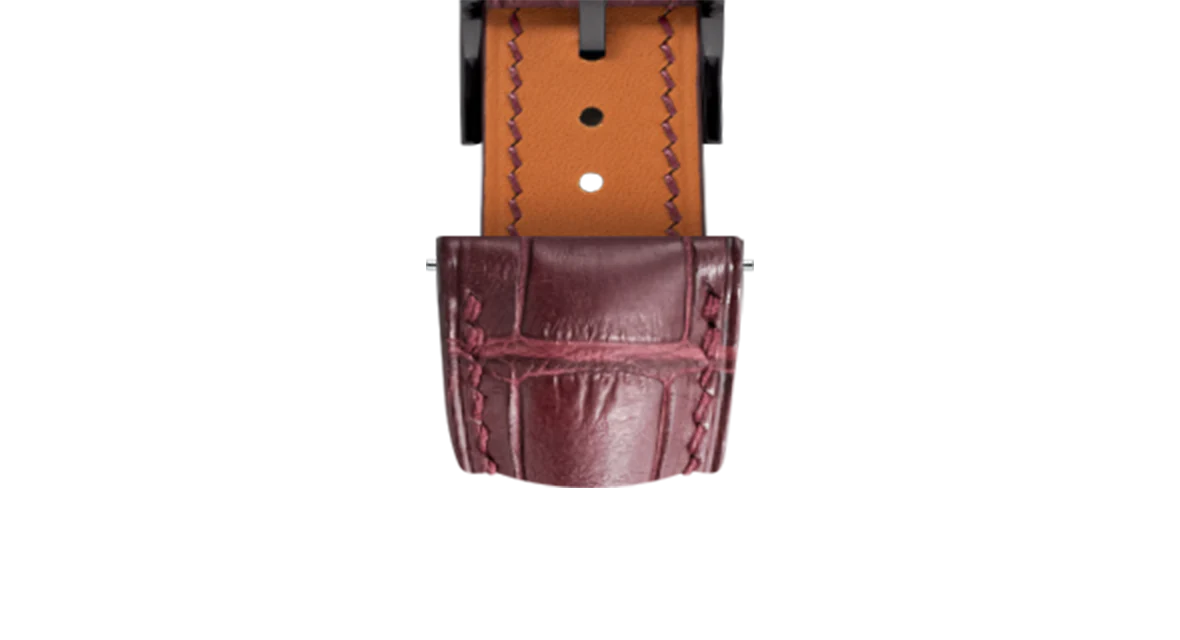 Matte Mahogany Alligator Signature Strap - Image 11