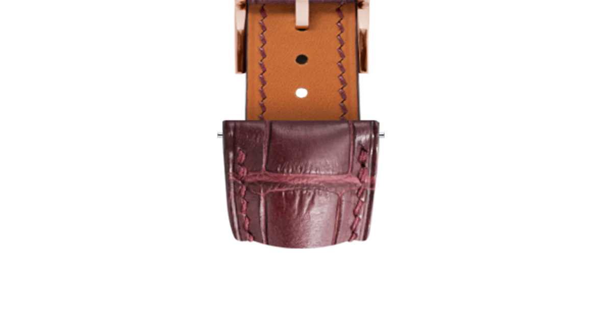 Matte Mahogany Alligator Signature Strap - Image 7