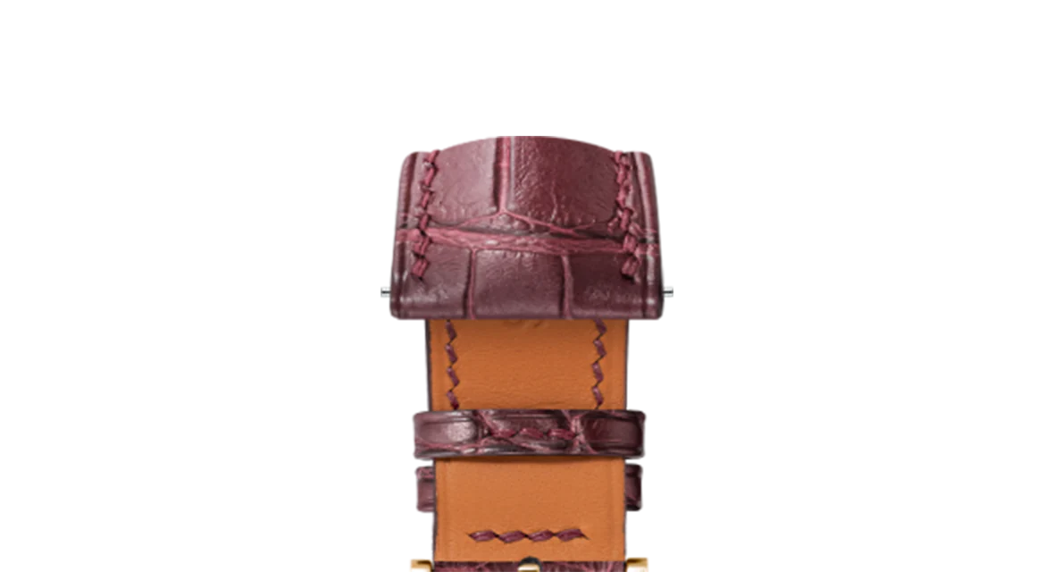 Matte Mahogany Alligator Signature Strap - Image 8