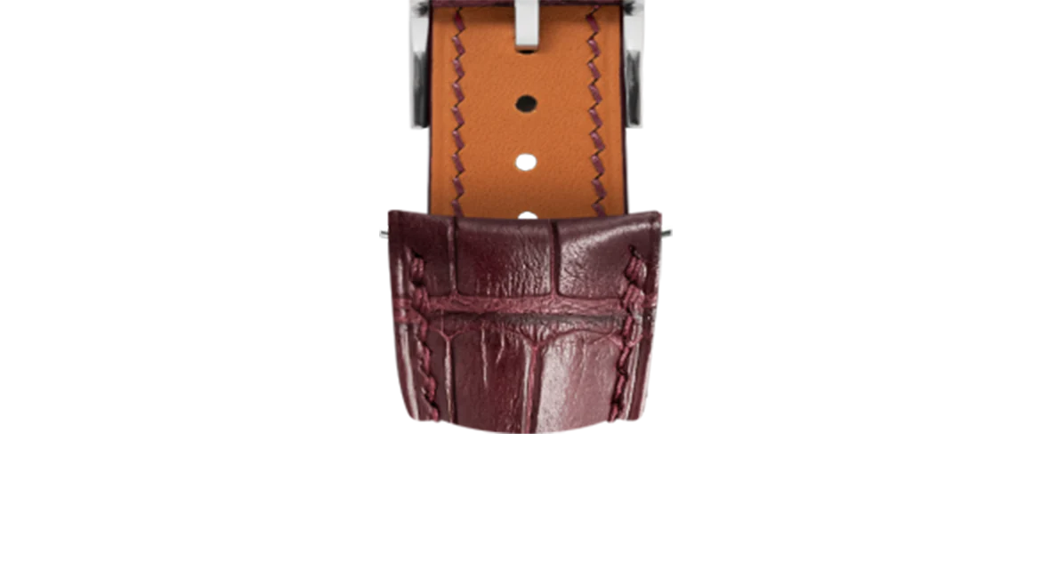 Matte Mahogany Alligator Signature (Curved) Strap - Image 5
